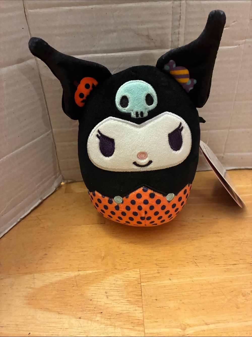 Squishmallows Hello Kitty Kuromi Halloween 2026 About 5 in. NWT